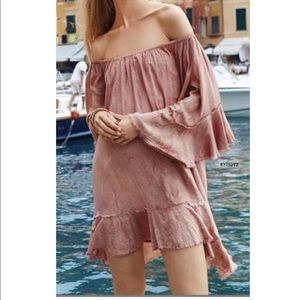 off the shoulder dress